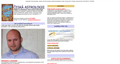 Desktop Screenshot of ceskaastrologie.cz