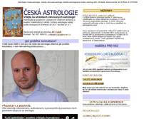 Tablet Screenshot of ceskaastrologie.cz